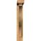 Ekena Millwork Funston Block Smooth Bracket w/ Offset Brace, Western Red Cedar, 3 1/2"W x 18"D x 22"H BKT0402X18X22FST05SWR - alternate 3